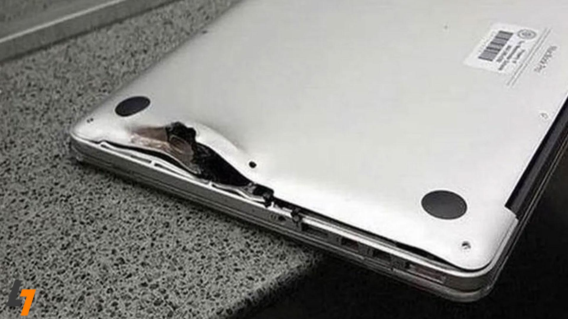 شکستگی قاب لپ‌تاپ