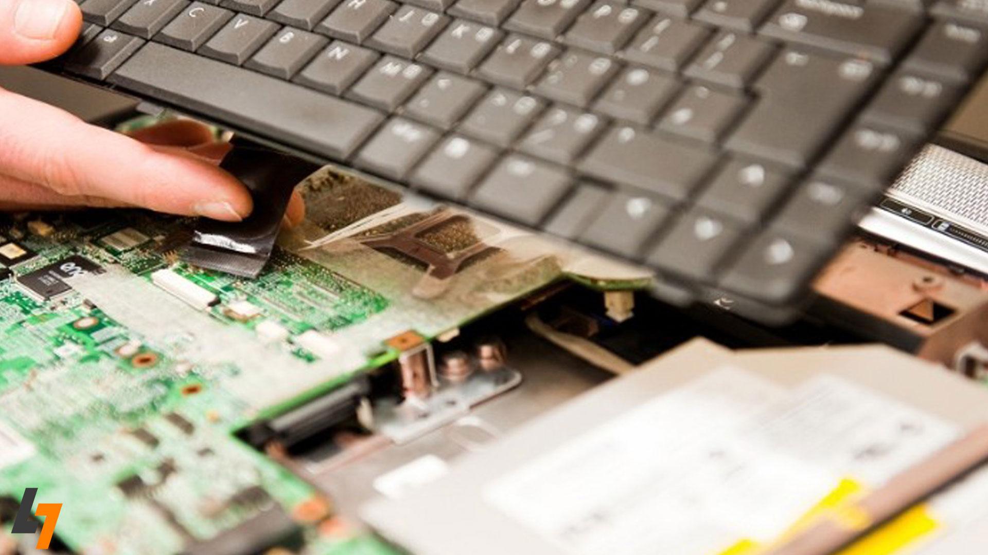 تعمیر کیبورد لپ‌تاپ