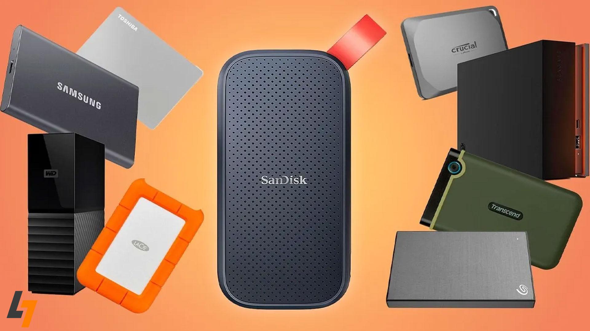 انواع برندهای هارد اکسترنال