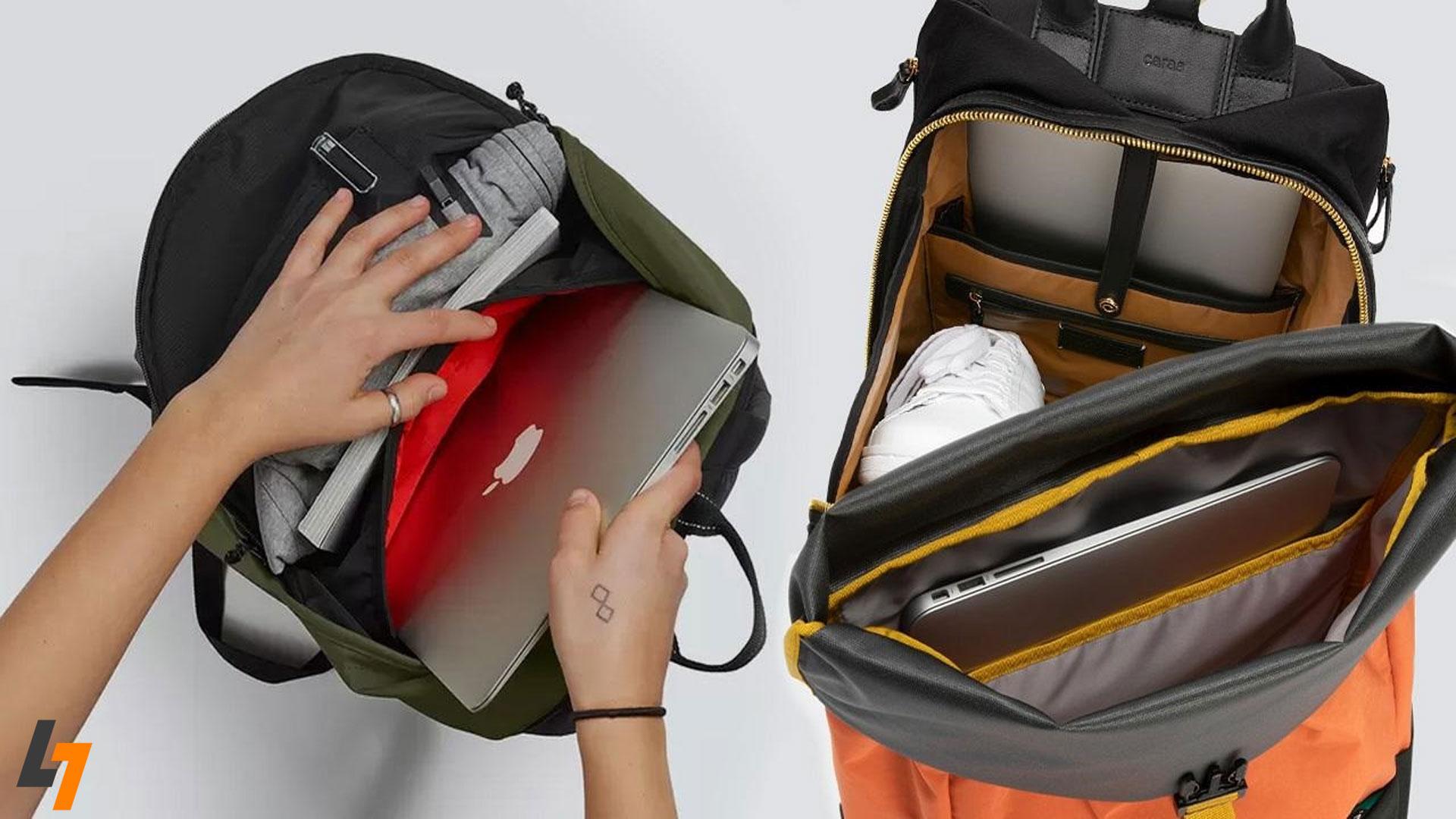 جایگذاری درست لپتاپ در کیف