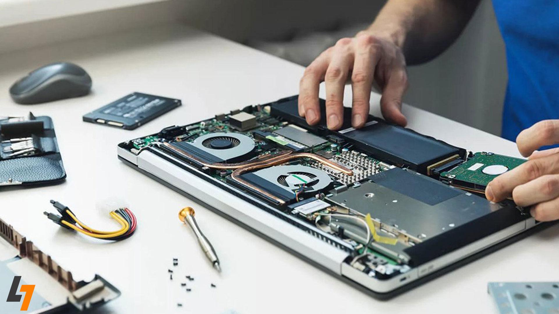 تعمیر سخت‌افزاری لب‌تاب 