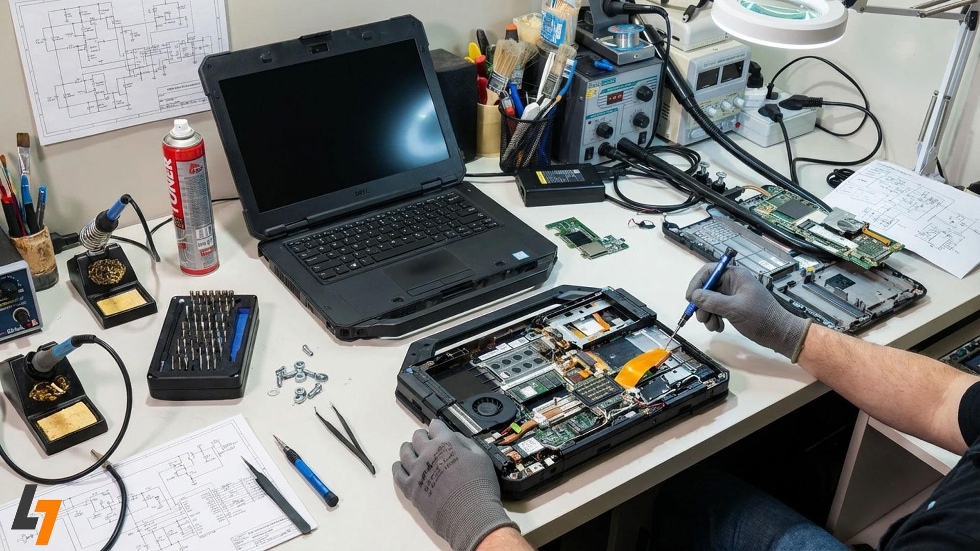 تعمیرات تخصصی لپ‌تاپ‌‌های صنعتی 