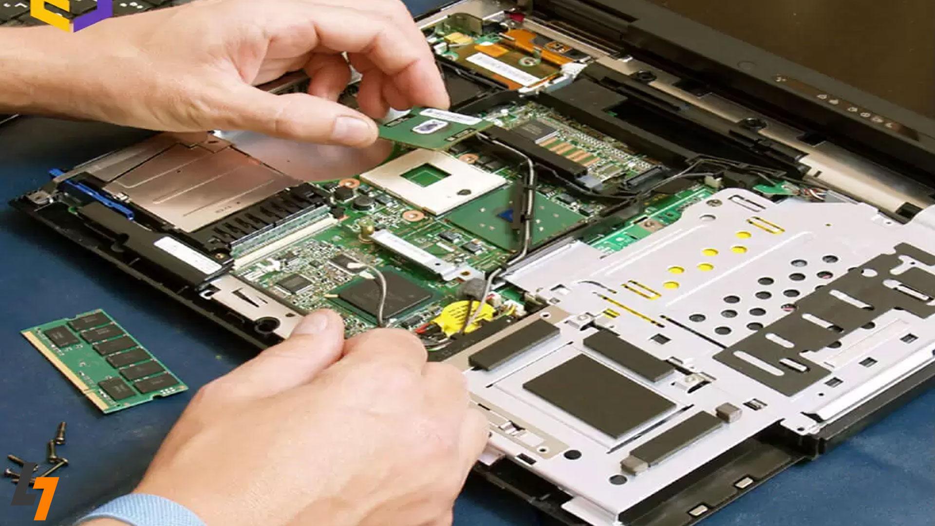 تعمیر مادربرد لپتاپ