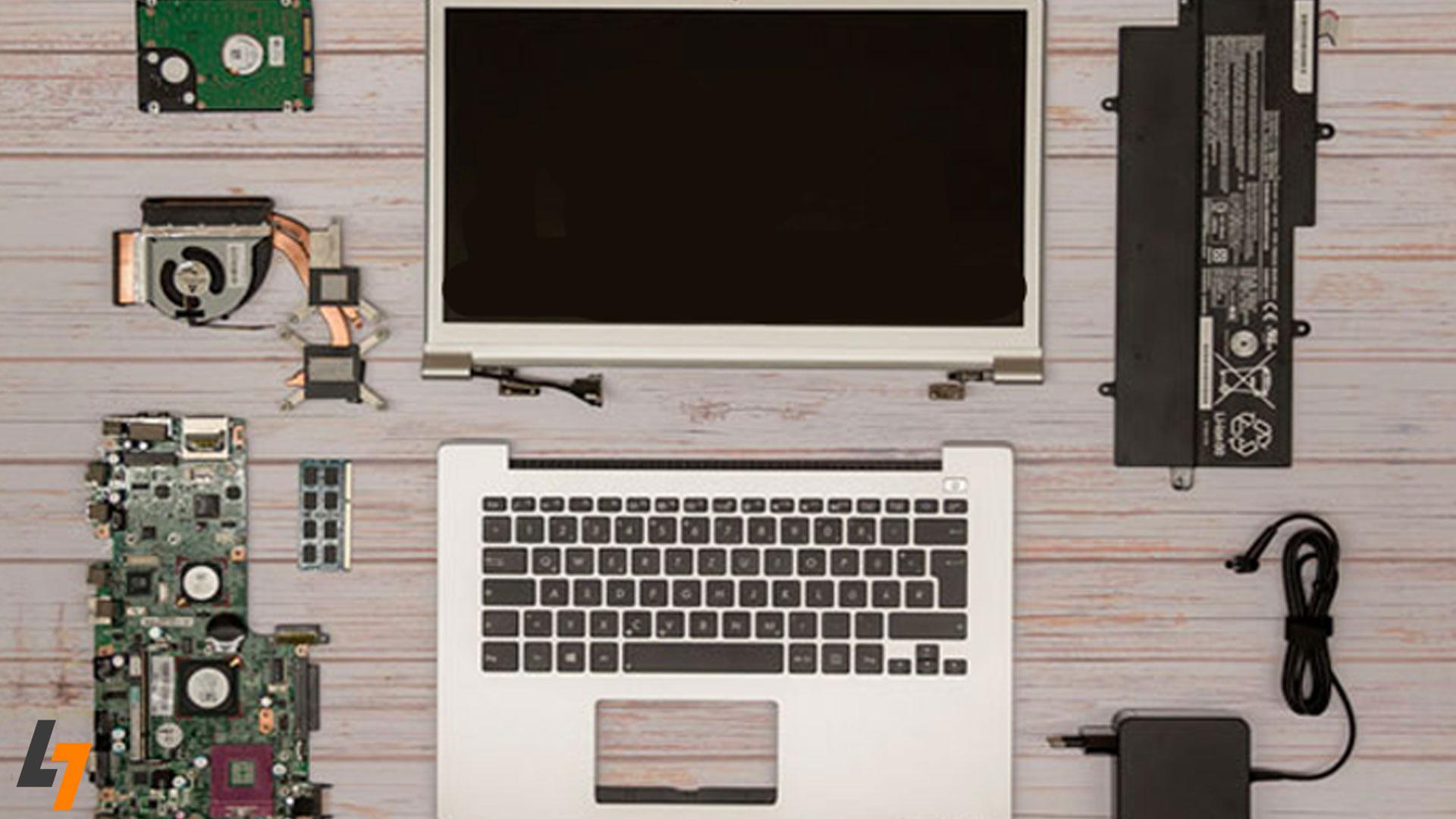 قطعات لپ‌تاپ‌ دل